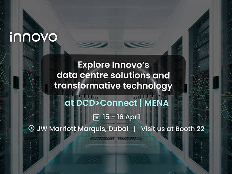 Innovo to showcase digital infrastructure and data centre innovations at DCD>Connect Dubai 2025