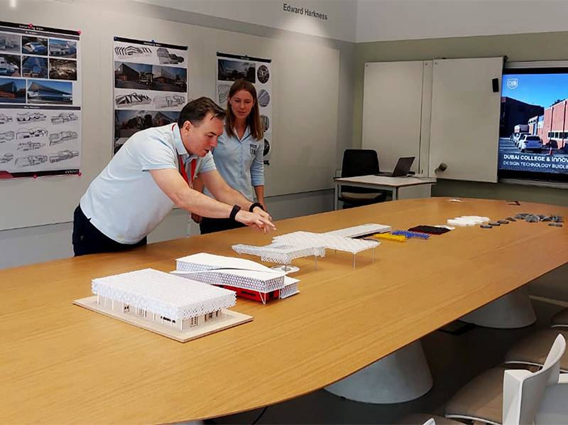 Innovo collaborates with Dubai College students to transform their D&T building