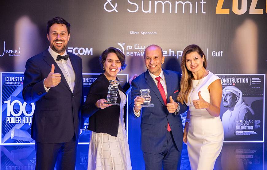 Innovo projects awarded at Construction Innovation Awards